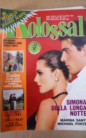 KOLOSSAL Fotoromanzo n°155 1985  [D31] GLIGOROV CON POSTER