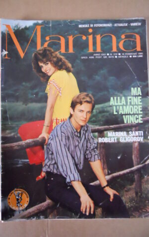 MARINA Fotoromanzo n°279 1985  [D31] GLIGOROV
