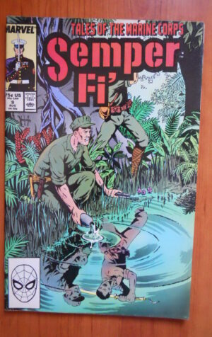 SEMPER FI' #9 1989  Marvel Comics  [SA41]