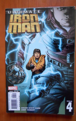 ULTIMATE IRON MAN #4 2005 Marvel Comics  [SA43]