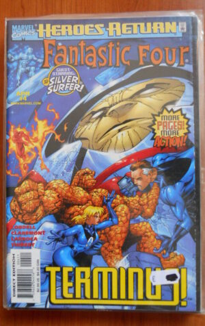 FANTASTIC FOUR Heroes Return #4  Marvel Comics  [SA45]