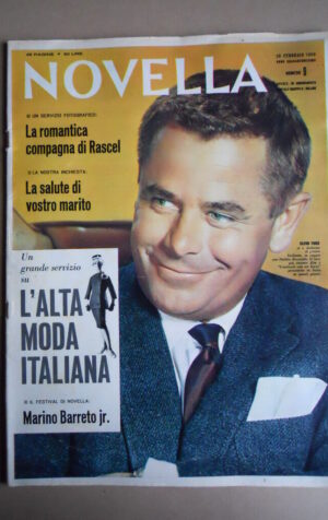 NOVELLA n°9 1960 Glenn Ford Marino Barreto Jr Renato Rascel  [G746]