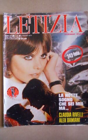 LETIZIA n°377 1979  Rivista Fotoromanzi  [C68]