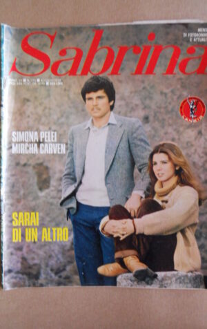 SABRINA n°173 1978  Rivista Fotoromanzi  [M14]