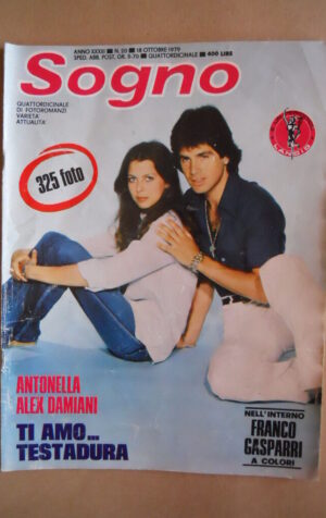 SOGNO n°20 1979  Rivista Fotoromanzi  [C67]