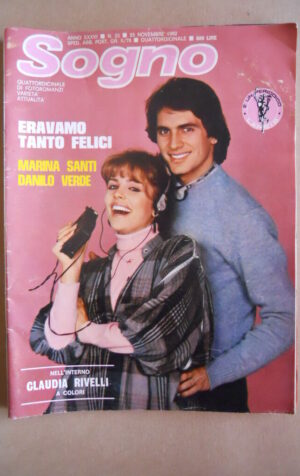 SOGNO n°23 1982  Rivista Fotoromanzi  [C67]