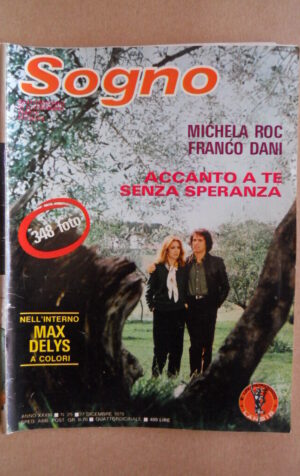 SOGNO n°25 1979  Rivista Fotoromanzi  [C67]