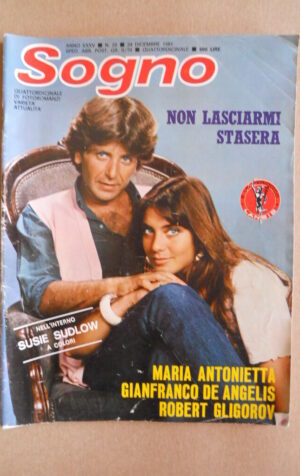 SOGNO n°25 1981  Rivista Fotoromanzi  [C67]