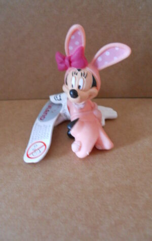 BULLYLAND DISNEY FIGURE - Minni Minnie Pinky Easter  [MV0]