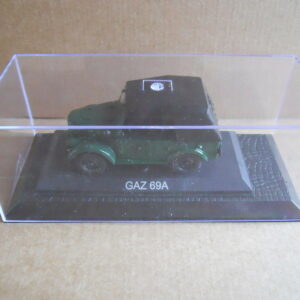 GAZ 69A Legendary Cars 1:43 Die Cast in Box in Plexiglass [MV10]