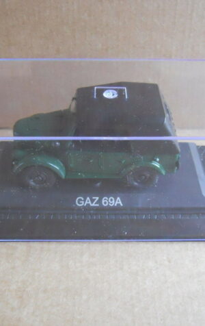 GAZ 69A Legendary Cars 1:43 Die Cast in Box in Plexiglass [MV10]