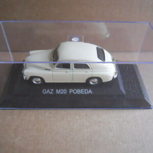 GAZ M20 POBEDA Legendary Cars 1:43 Die Cast in Box in Plexiglass [MV10]
