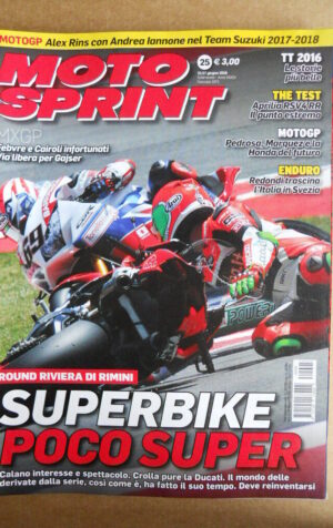 MOTOSPRINT n°25  2016 [C52A]