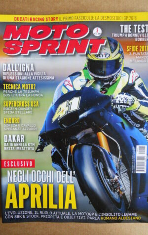 MOTOSPRINT n°3  2017 [C52A] con inserto Ducati Racing Story