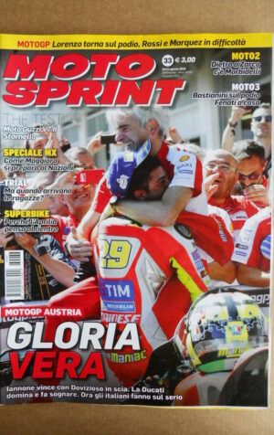 MOTOSPRINT n°33  2016 [C52A]