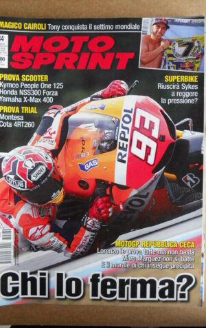 MOTOSPRINT n°34  2013 [C52A] Tony Cairoli conquista mondiale