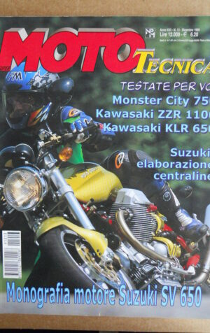 MOTO TECNICA n°13 1999 [G320] Ducati Monster City 750