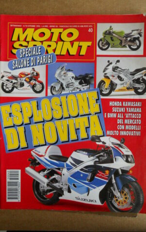 MOTOSPRINT n°40  1995 [Q75] Speciale Salone di Parigi