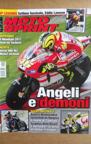 MOTOSPRINT n°7  2011 [Q75] con inserto Eddie LAwson