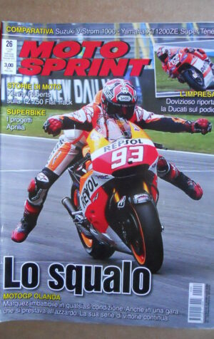 MOTOSPRINT n°26  2014 [Q76] Test Suzuki V-Strom 1000 Yamaha XT 1200ZE