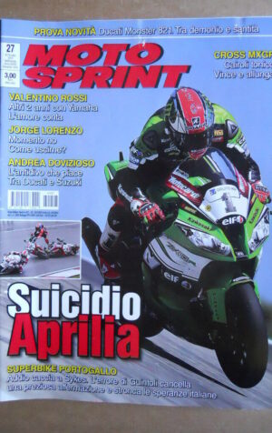 MOTOSPRINT n°27  2014 [Q76] Test Ducati Monster 821