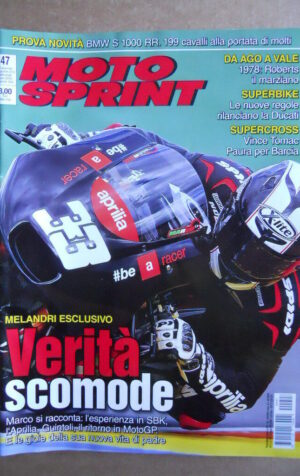MOTOSPRINT n°47  2014 [Q76] Test BMW S 1000 - Marco Melandri
