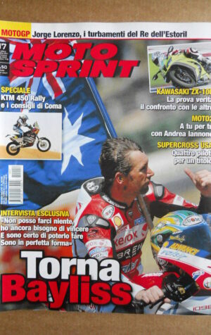 MOTOSPRINT n°17  2011 [Q75] Speciale KTM 450 Rally e i consigli di Coma