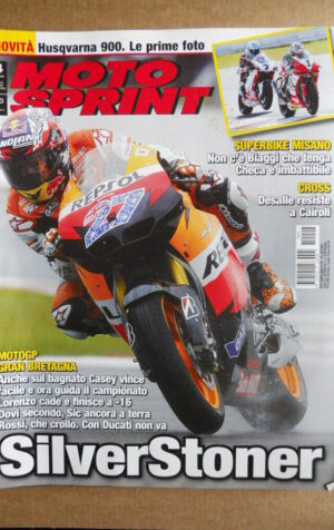 MOTOSPRINT n°24  2011 [Q75] Husqvarna 900 le prime foto