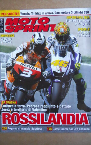 MOTOSPRINT n°18  2009 [Q77]  Test YAMAHA XT 660 Z TENERE