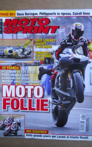 MOTOSPRINT n°20  2009 [Q77] Test Buell City X XB9SX Yamaha WR 125
