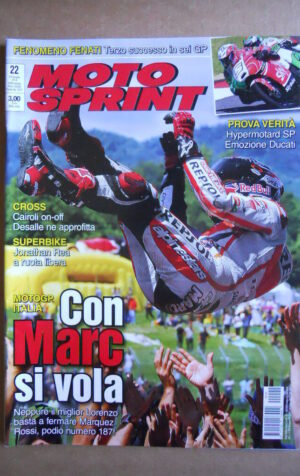 MOTOSPRINT n°22  2014 [Q77] TEST HYPERMOTARD SP EMOZIONE DUCATI