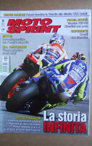 MOTOSPRINT n°39  2015 [Q78]  Test YAMAHA YZF-R3
