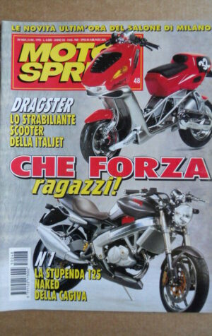 MOTOSPRINT n°48  1995 [Q78]  SPECIALE SALONE DI MILANO