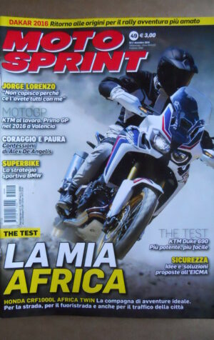 MOTOSPRINT n°49  2015 [Q78]  Test KTM DUKE 690