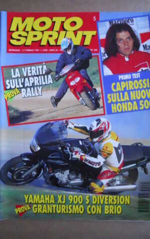 MOTOSPRINT n°5  1995 [Q78]  Test YAMAHA XJ 900 S DIVERSION