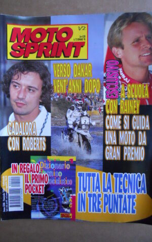 MOTOSPRINT n°1/2  1998   [Q79A] CADALORA KENNY ROBERTS