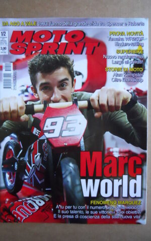 MOTOSPRINT n°1/2  2015 [Q79]  Test YAMAHA WR250F ENDURO RACING