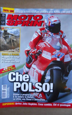 MOTOSPRINT n°13  2009   [Q79B]