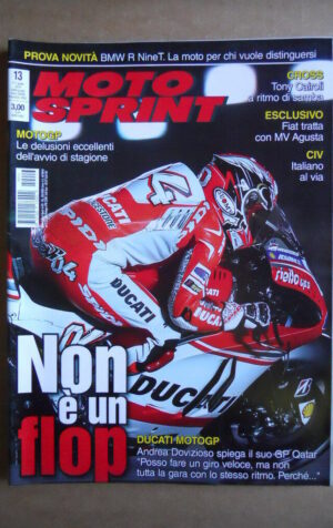 MOTOSPRINT n°13  2014   [Q79B]  Test BMW R NINE T