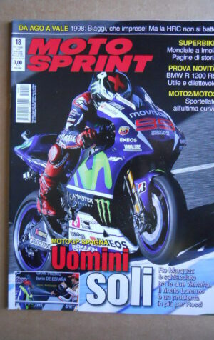 MOTOSPRINT n°18  2015 [Q79]  Test BMW R 1200 RS - INSERTO MAX BIAGGI