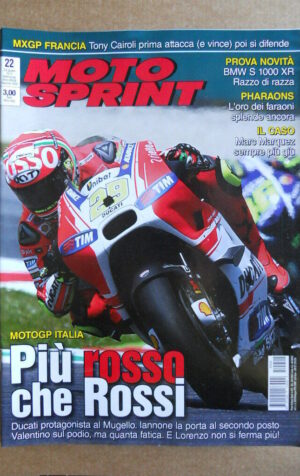 MOTOSPRINT n°22  2015 [Q79]  Test BMW S 1000 XR