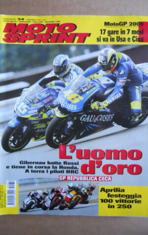 MOTOSPRINT n°34  2004 [Q79]  Test BENELLI TNT