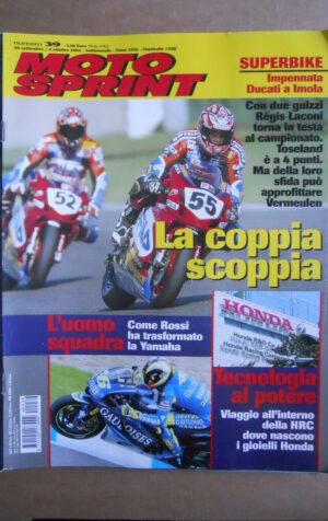 MOTOSPRINT n°39  2004 [Q79]   Test SUZUKI GSX-R 1000