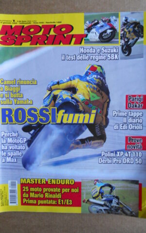 MOTOSPRINT n°1  2006   [Q29]  TEST POLINI XP 4T 110 DERBI PRO DRD 50