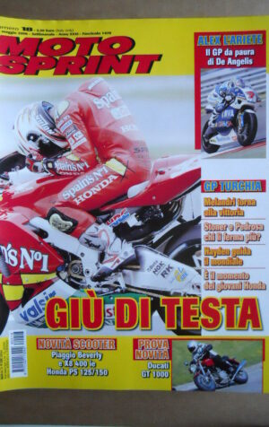 MOTOSPRINT n°18  2006   [Q29]  TEST DUCATI GT 1000 - NOVITA' SCOOTER