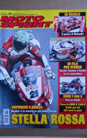 MOTOSPRINT n°19  2006     [Q30] CON POSTER MARCO MELANDRI