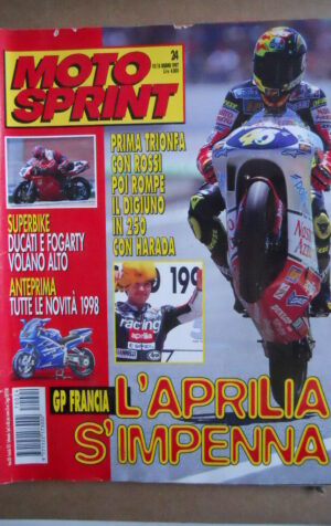 MOTOSPRINT n°24  1997     [Q22]  TEST VERITA OVETTO E NEO'S