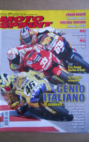 MOTOSPRINT n°29  2006     [Q30]  TEST NOVITA' BETA ENDURO