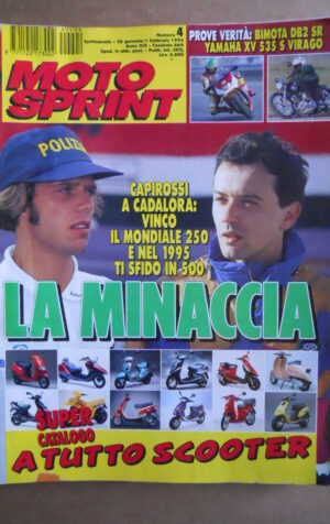 MOTOSPRINT n°4  1994       [Q18]  TEST BIMOTA DB2 SR YAMAHA XV 535 S VIRAGO