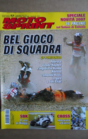 MOTOSPRINT n°42  2006     [Q30] SPECIALE SALONE DI COLONIA 2007